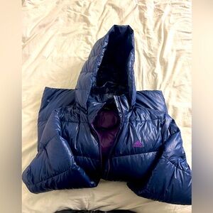 Adidas Men's Reversible Extra Warm Puffer Jacket Size M